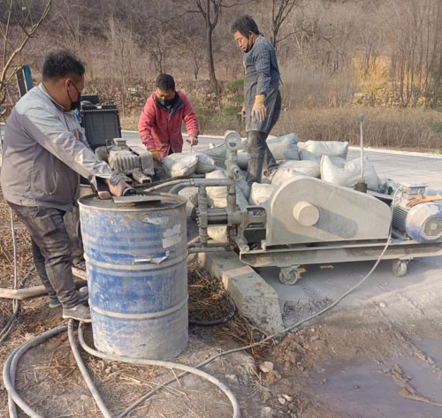 沧州路面下沉注浆